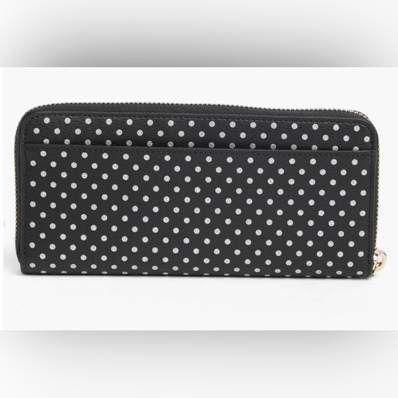 ♠️Kate spade New York spencer metallic dot slim continental wallet. - Picture 3 of 13